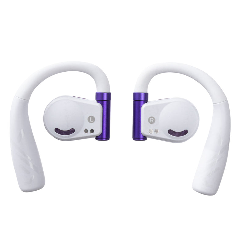 Audifonos Cleer ARC II Gaming Open-Ear: Baja Latencia, IPX5, 35h Batería, UV Case blanco