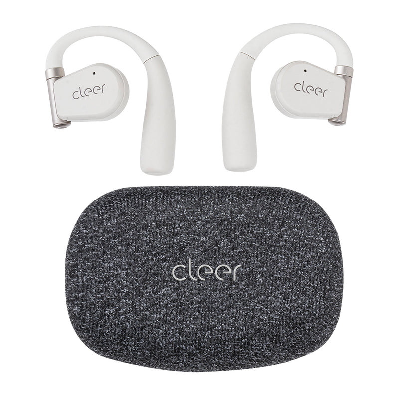 Audifonos Cleer ARC II Music Open-Ear: conexión 5.3, Hi-Res Audio, 35h Batería, UV Case gris
