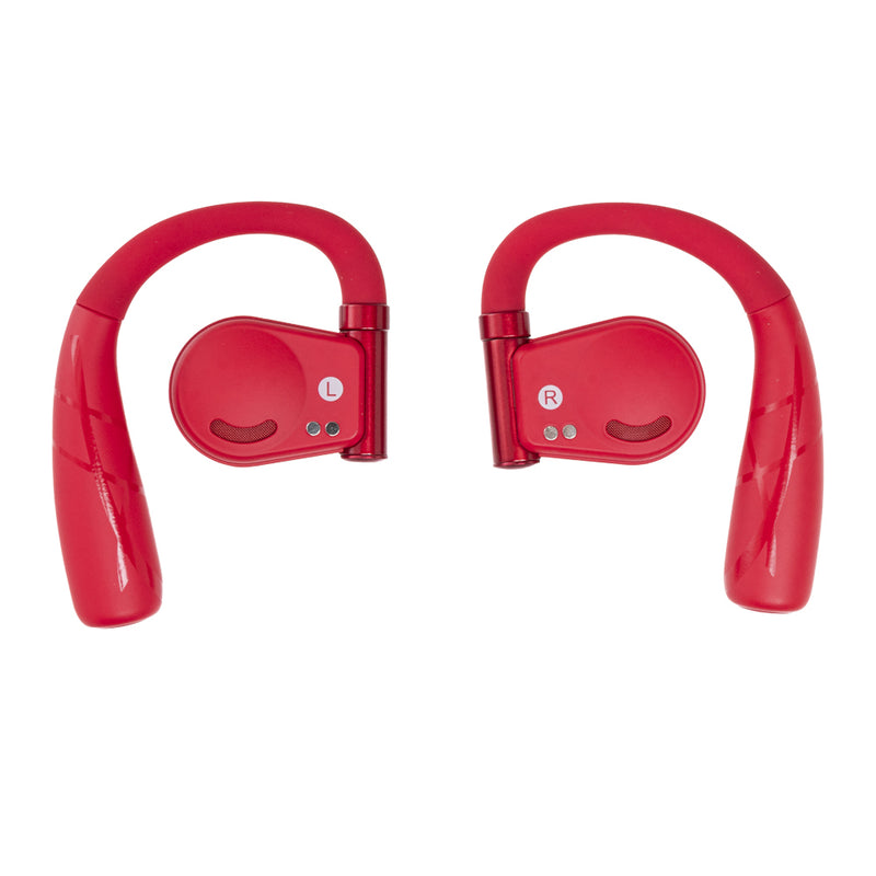 Audifonos Cleer ARC II Sport Open-Ear: conexión 5.3, IPX5, 35h Batería, UV Case red