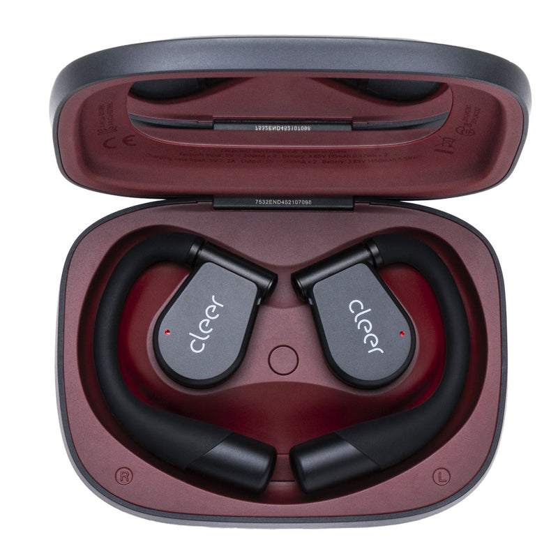 Audifonos Cleer ARC 3 Open-Ear: Sonido Hi-Res, Dolby Atmos, 50h Batería, IPX7 Negro