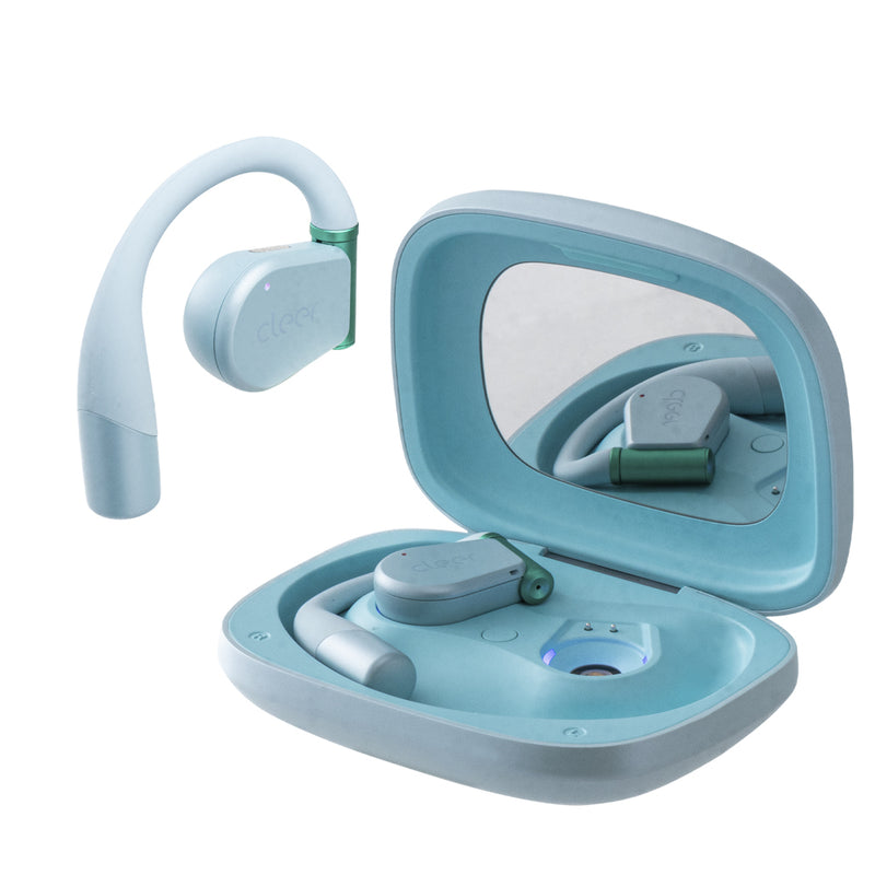 Audifonos Cleer ARC 3 Open-Ear: Sonido Hi-Res, Dolby Atmos, 50h Batería, IPX7 Azul