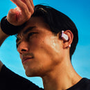 Audifonos Cleer ARC 3 Open-Ear: Sonido Hi-Res, Dolby Atmos, 50h Batería, IPX7 rosa