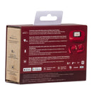 Audifonos Cleer ARC 3 Sport-Pro Open-Ear: Hi-Res, IPX7, 50h Batería, Estuche Smart UV rojo