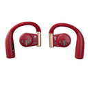 Audifonos Cleer ARC 3 Sport-Pro Open-Ear: Hi-Res, IPX7, 50h Batería, Estuche Smart UV rojo
