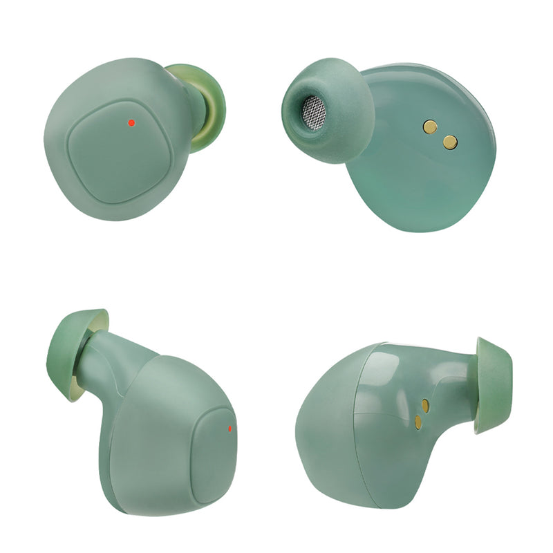 Audífonos inalambricos TWS STF -Billboard Soul track: ENC, 5hrs uso, protección IPX4, verde