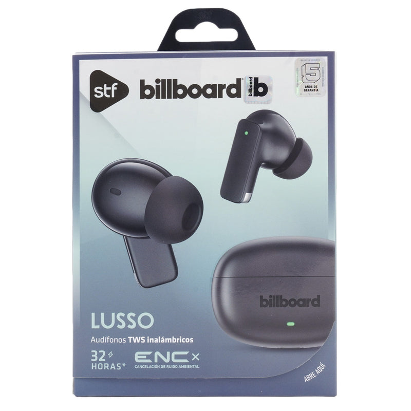 Audífonos inalámbricos TWS STF Billboard Lusso: 32 h de batería, ENC, Negro