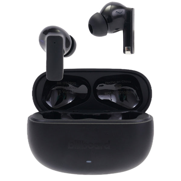 Audífonos inalámbricos TWS STF Billboard Lusso: 32 h de batería, ENC, Negro