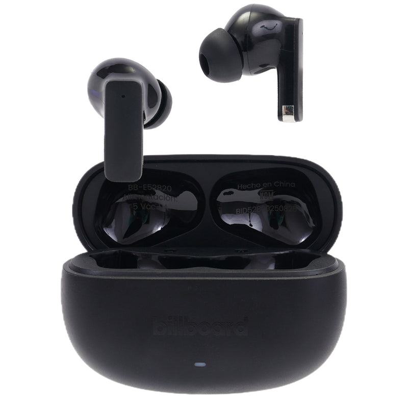 Audífonos inalámbricos TWS STF Billboard Lusso: 32 h de batería, ENC, Negro