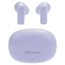 Audífonos inalámbricos TWS STF Billboard Lusso: 32 h de batería, ENC, Lila