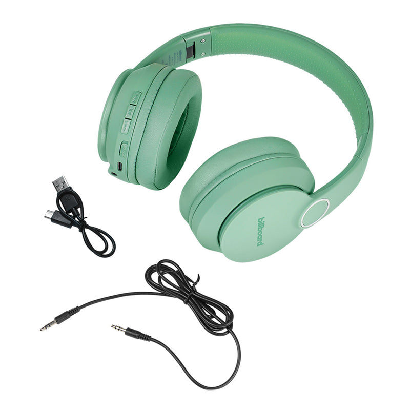 Audífonos Inalámbricos On-ear STF- Billboard Soul Track: 5hrs uso, función dual, verde