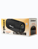 BOCINA INALÁMBRICA PORTÁTIL BILLBOARD NOMAD 50W RMS CON CONECTIVIDAD 6.0, LUZ LED RGB E IPX5 NEGRA