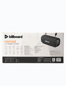 BOCINA INALÁMBRICA PORTÁTIL BILLBOARD NOMAD 50W RMS CON CONECTIVIDAD 6.0, LUZ LED RGB E IPX5 NEGRA