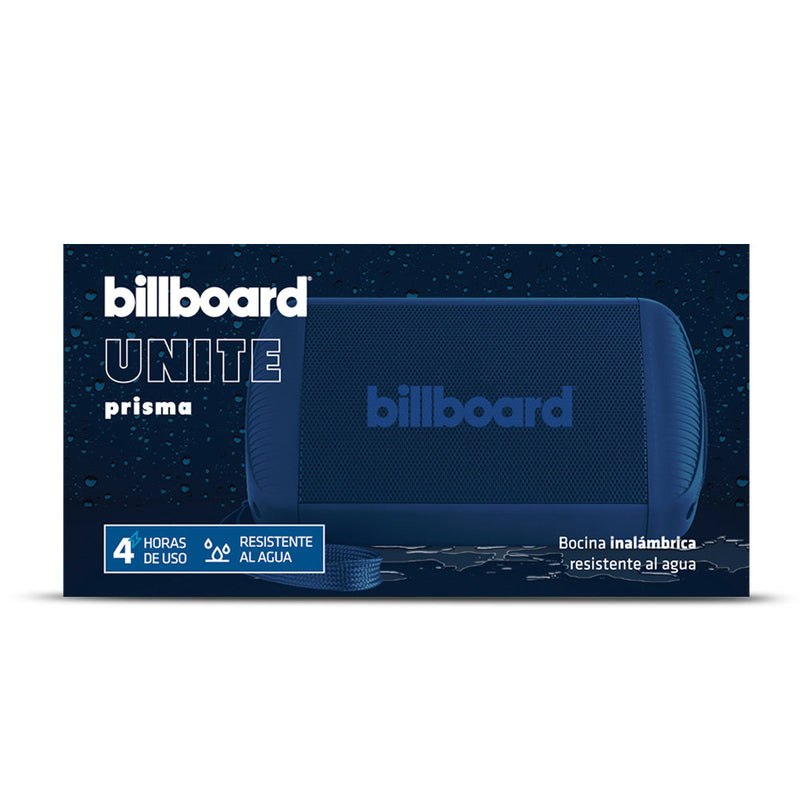 Bocina inalámbrica | Billboard Unite prisma | resistente al agua Azul