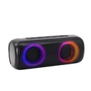 Bocina inalámbrica TWS portátil Billboard Carbono Pocket: 2"x2,  6hrs uso, 10W, protección IPX5