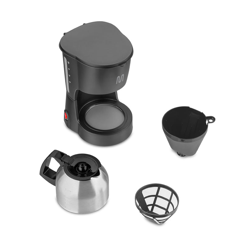 Cafetera Eléctrica | Multi| Acero inoxidable 600W