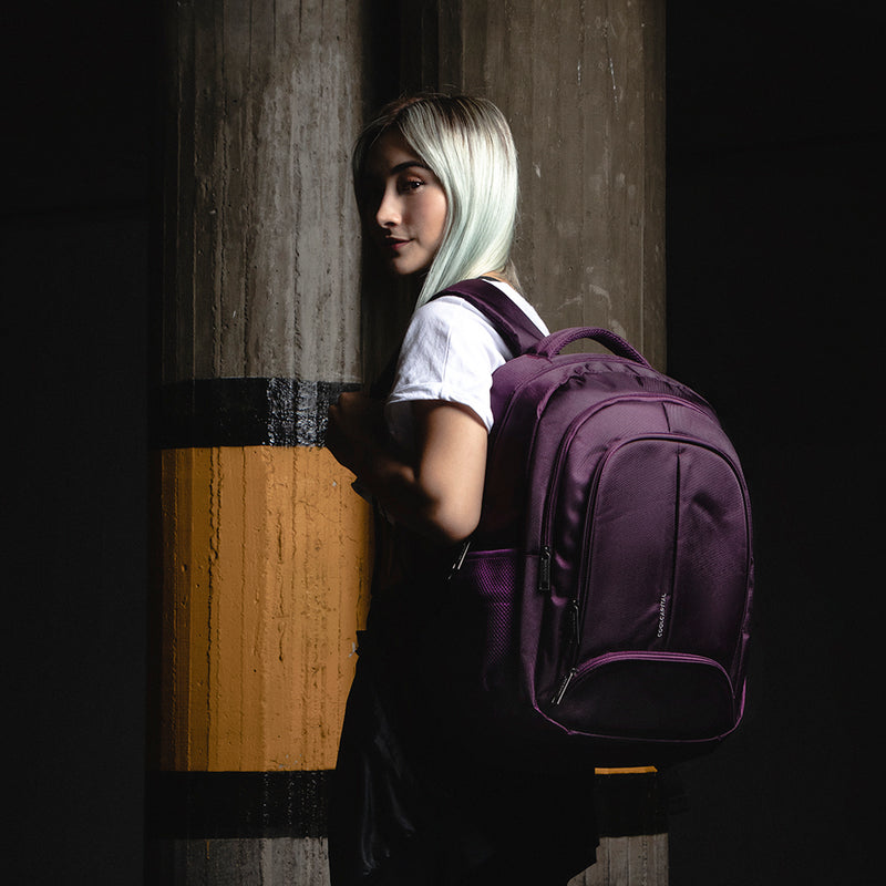 Mochila para laptop | CoolCapital Bast | 15.6" pulgadas Morado