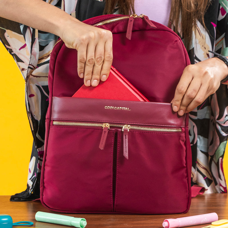 Mochila para laptop | CoolCapital Bondi | 15"pulgadas Vino