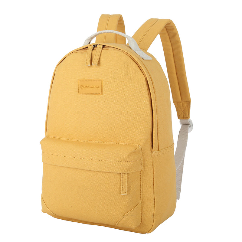 Mochila para laptop CoolCapital Canva: 14" pulgadas, Amarillo