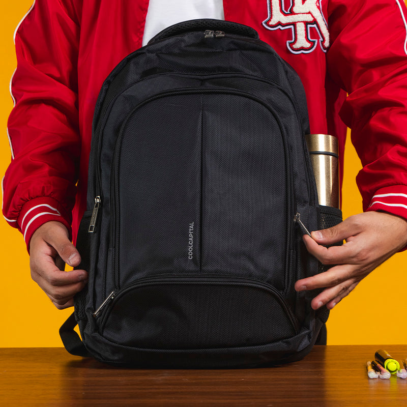 Mochila para laptop | CoolCapital Bast | 15.6" pulgadas Negro