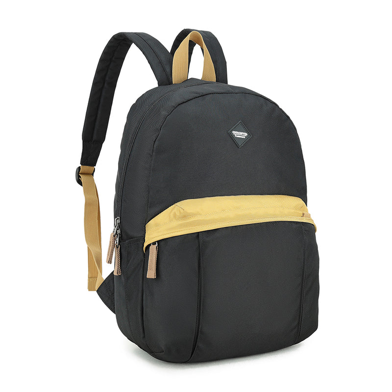 Mochila para laptop | CoolCapital Pixie | 14" pulgadas Negro/Amarillo