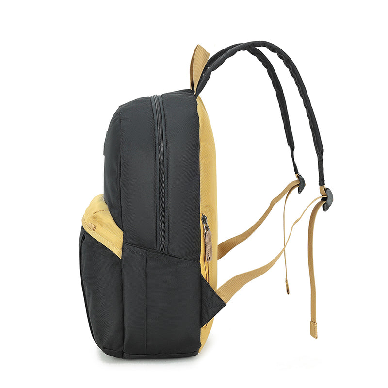 Mochila para laptop | CoolCapital Pixie | 14" pulgadas Negro/Amarillo