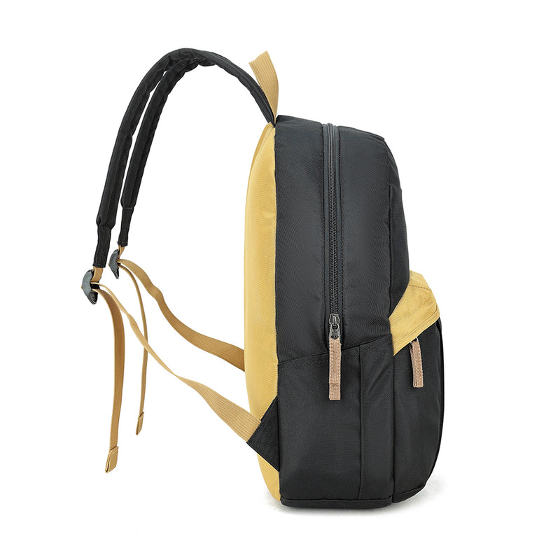 Mochila para laptop | CoolCapital Pixie | 14" pulgadas Negro/Amarillo