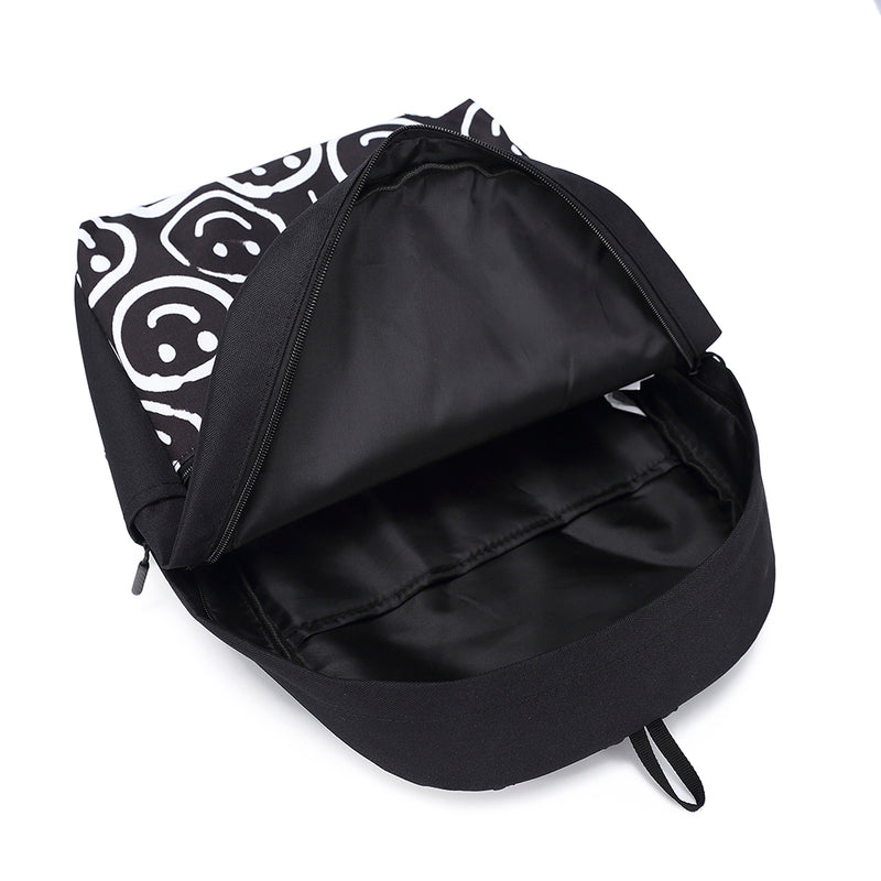 Mochila para laptop + mouse alámbrico | CoolCapital Happy Face | 15" pulgadas combo