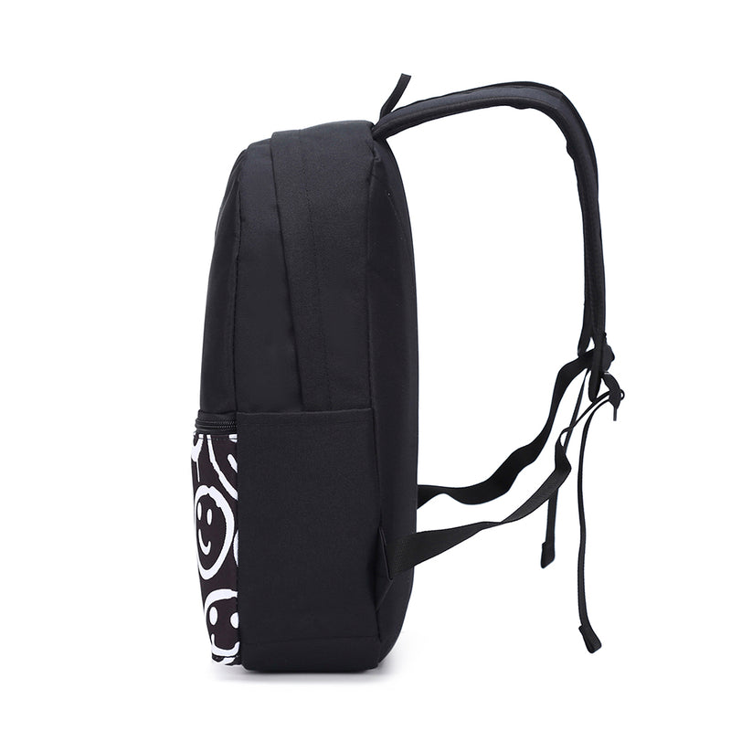 Mochila para laptop + mouse alámbrico | CoolCapital Happy Face | 15" pulgadas combo