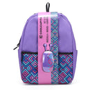 Mochila para laptop + mouse alámbrico Cool Capital Rombos 15" pulgadas combo