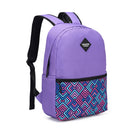 Mochila para laptop + mouse alámbrico Cool Capital Rombos 15" pulgadas combo