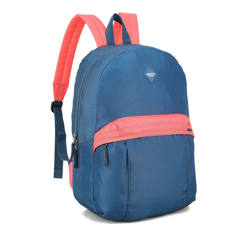Mochila para laptop | CoolCapital Pixie | 14" pulgadas Azul/Coral