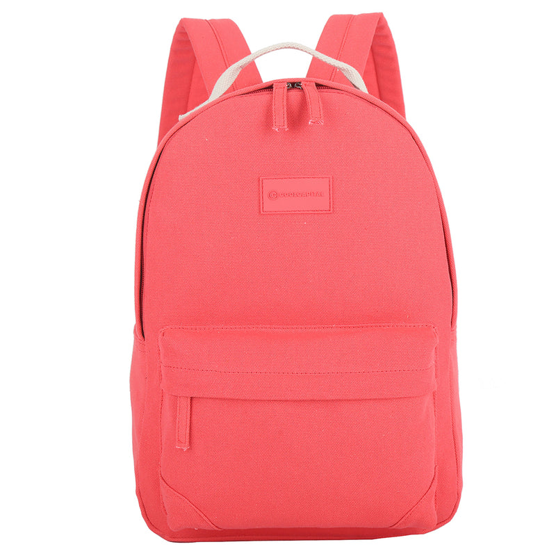 Mochila para laptop CoolCapital Canva: 14" pulgadas, Rosa