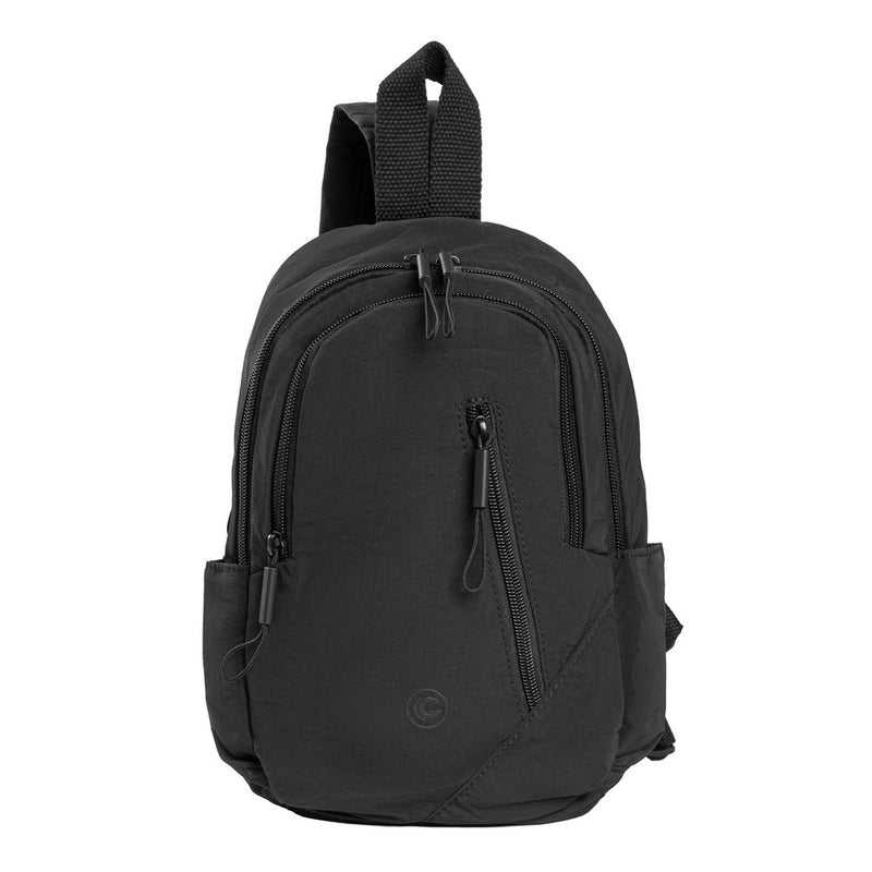 Mochila para tablet Crossbody Melys: Hasta 10", Negro