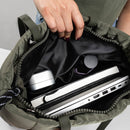 Bolsa CoolCapital Tote Bag Fuji: Laptop 14", Resistente y Ajustable, Verde