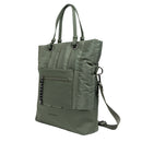 Bolsa CoolCapital Tote Bag Fuji: Laptop 14", Resistente y Ajustable, Verde