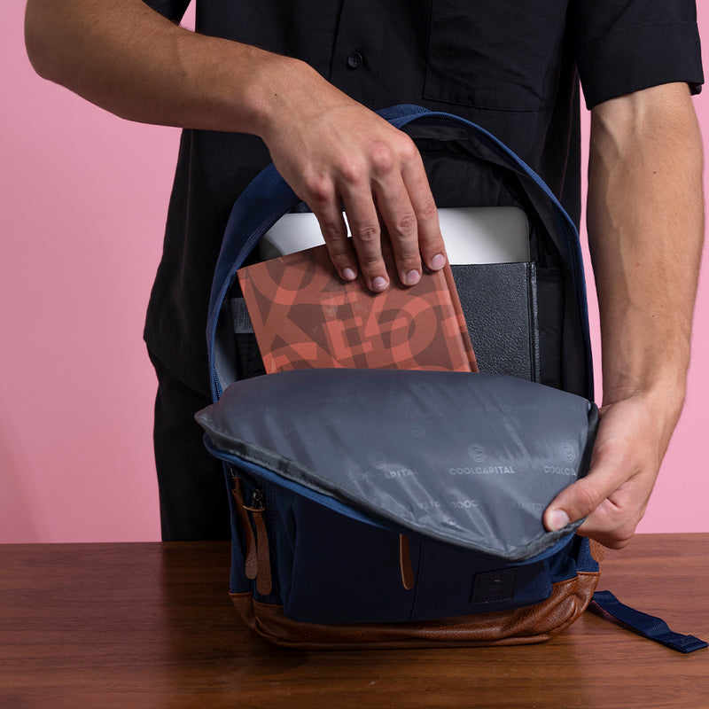 Mochila para laptop | CoolCapital Berlin | 15" pulgadas Vino
