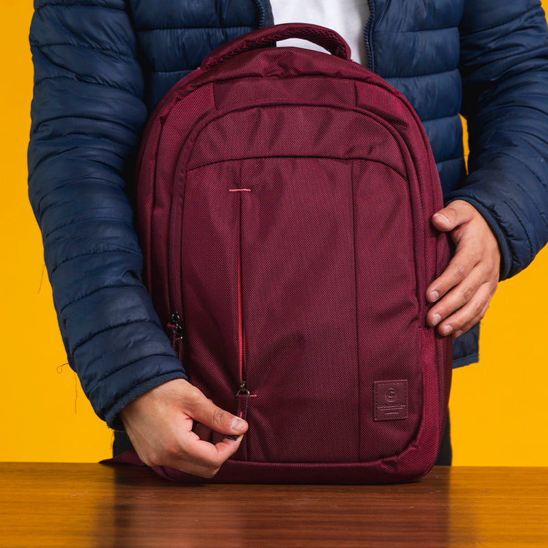 Mochila para laptop | CoolCapital Zilker | 15.6" pulgadas Vino