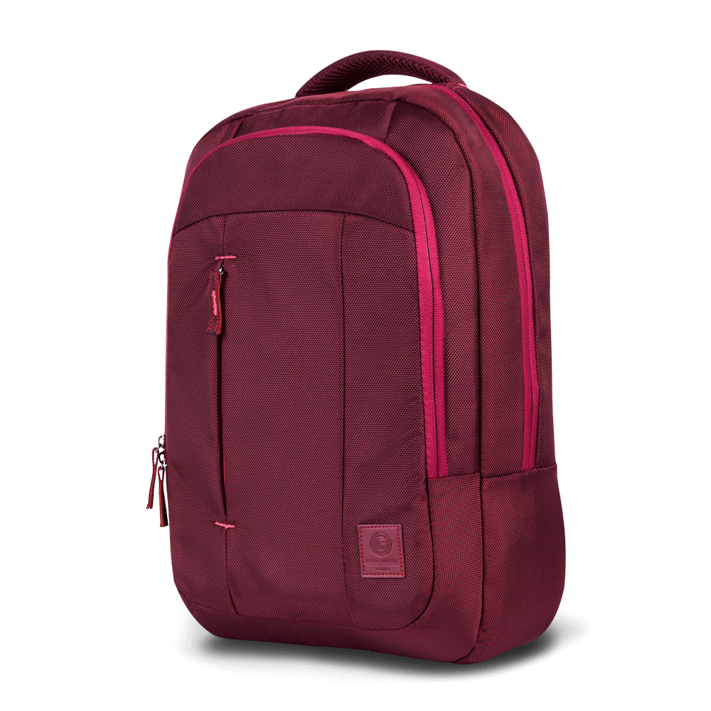 Mochila para laptop CoolCapital Zilker 15.6 pulgadas Vino Stuffactory