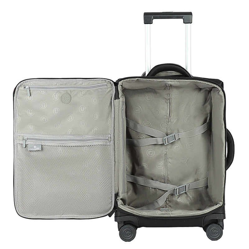 Maleta de viaje + Mochila Dott Cool Capital Combo Equipaje Carry On Cabina negra