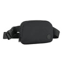 Cangurera CoolCapital Canyon: Comodidad, estilo y seguridad diaria, Negro