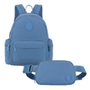 Mochila para Laptop 14" con Cangurera CoolCapital Canyon: Protección y Organización Total, Azul