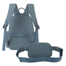 Mochila para Laptop 14" con Cangurera CoolCapital Canyon: Protección y Organización Total, Verde