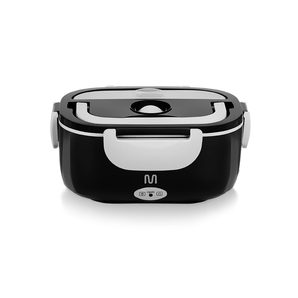 Calentador De Alimentos Wintem Lunchy Box - Acero Inoxidable 1.1L, Para Casa Y Coche, Incluye Recipiente