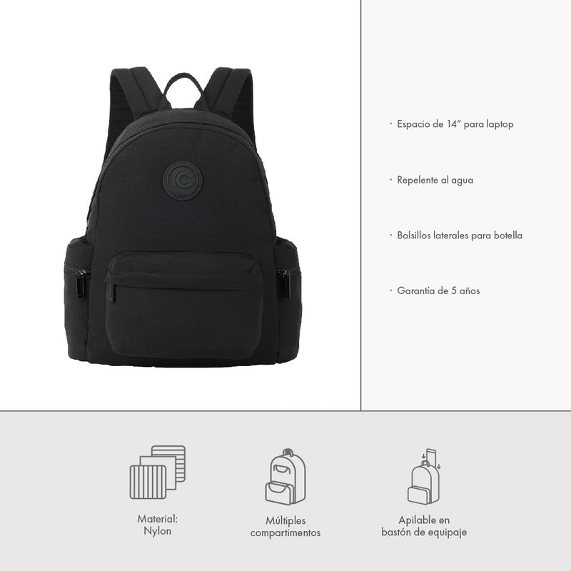 Mochila Canyon para Laptop 14" con Cangurera: Protección y Organización Total, Azul