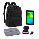 B2S Kit con Tablet + Funda Audífonos Tws Mochila y Tablet 9"