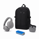 Back To School Kit Black 2 STF Audífonos Mochila y Batería 2000 mAh
