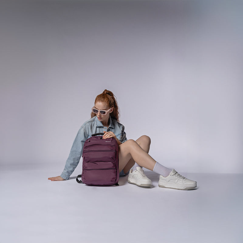 Mochila para laptop | CoolCapital Sarec | 15"pulgadas Morada