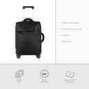 Maleta Viaje Dott Cool Capital Equipaje Carry On Cabina Negro