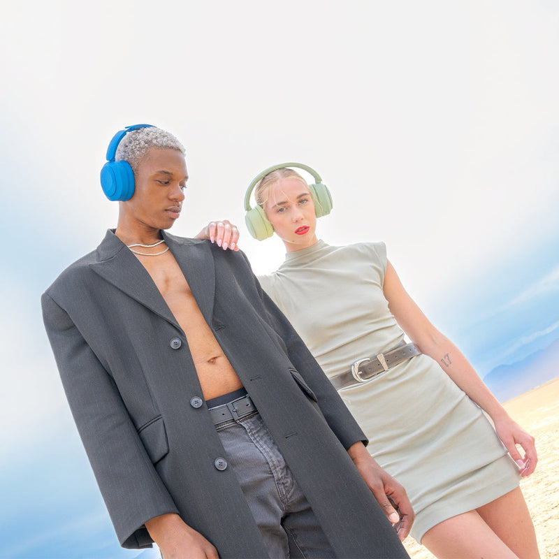 Audífonos inalámbricos On ear | STF Dune | 8 hrs de uso Verde