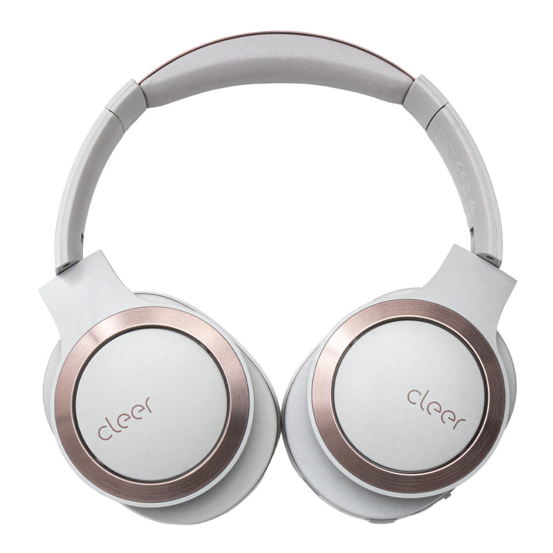 Audifonos Cleer Enduro ANC Over-Ear: 60h Batería, ANC Híbrido, Sonido Hi-Fi Plegables gris